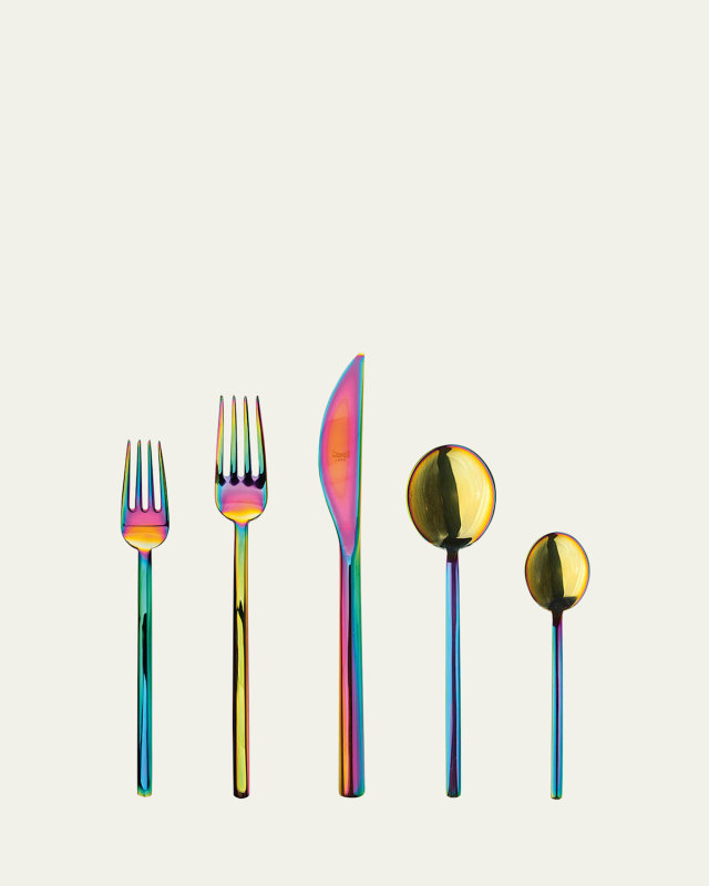 Due Rainbow 5-Piece Flatware Set